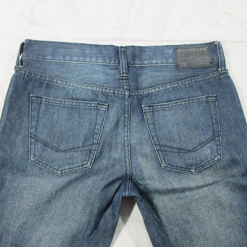 Bullhead LA Jeans Men's 30x32 Med Wash Dillon Denim Pants Skinny Slim Nice‎ Fade